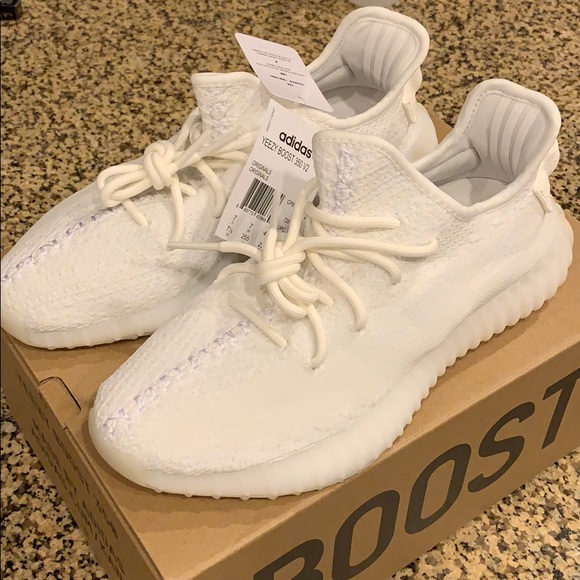 Yeezy Shoes - Yeezy 350 v2 White 7.5 Men 9 Women BRAND NEW